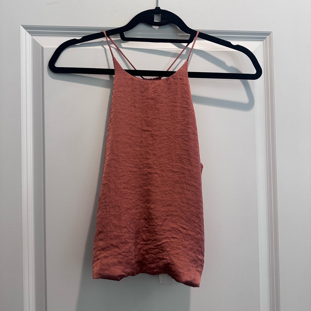 Zara Dusty Pink Camisole Top